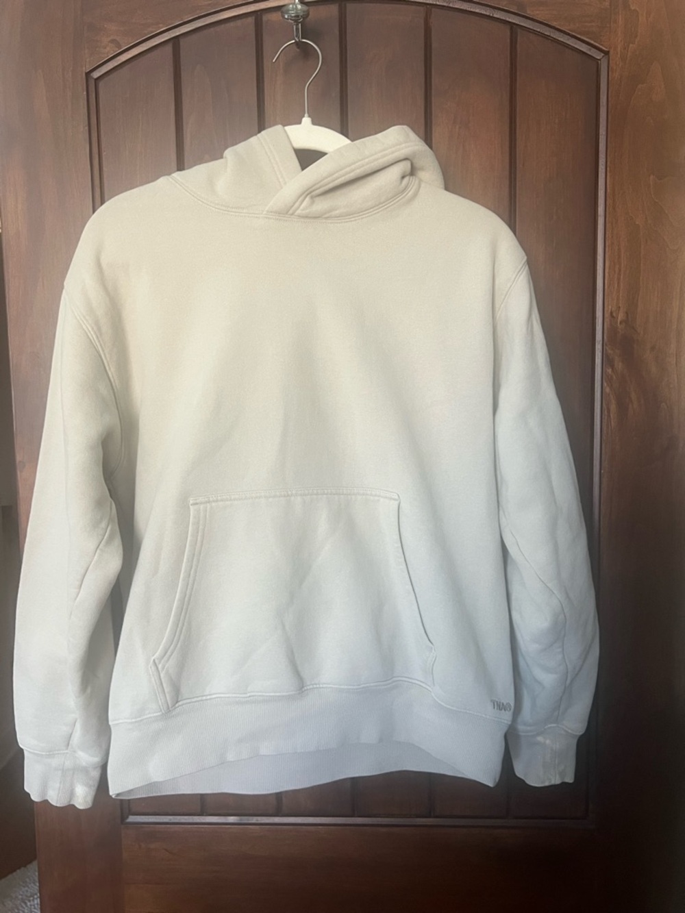 TNA Men's Light Beige Pullover Hoodie